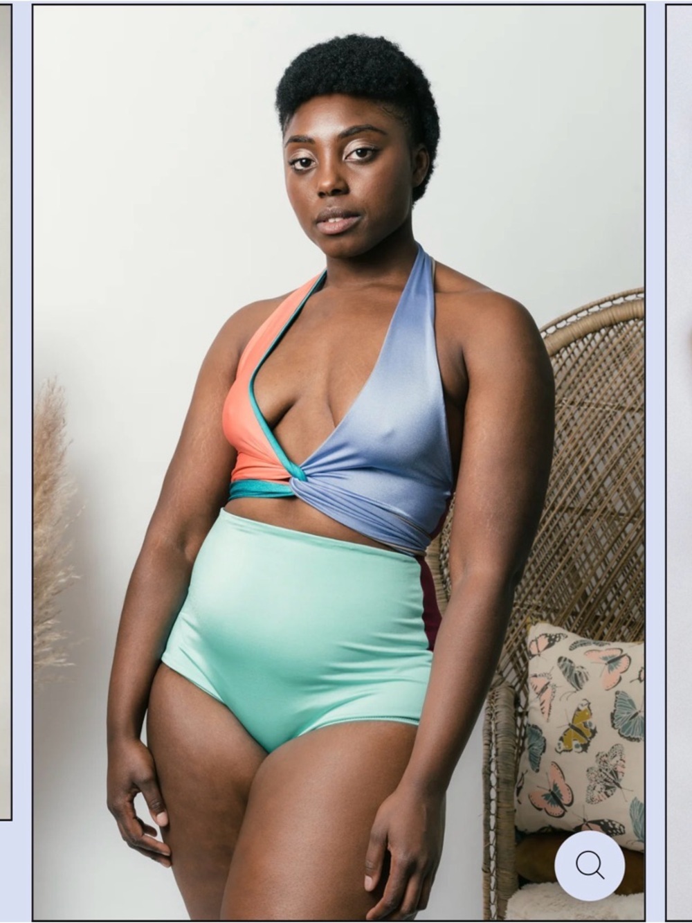 Selka Swimsuit in Zero Waste Multi-Colour